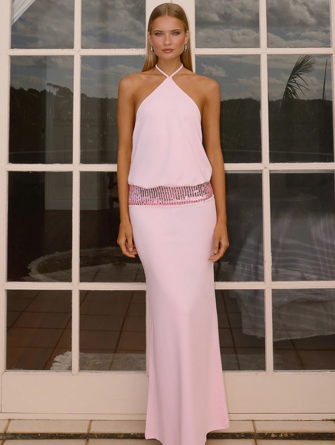 Marcie Halter Maxi Dress I Peppermayo