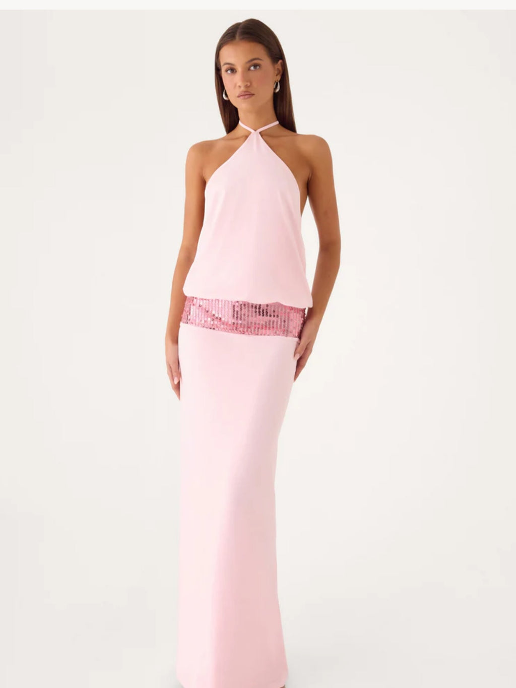 Marcie Halter Maxi Dress I Peppermayo