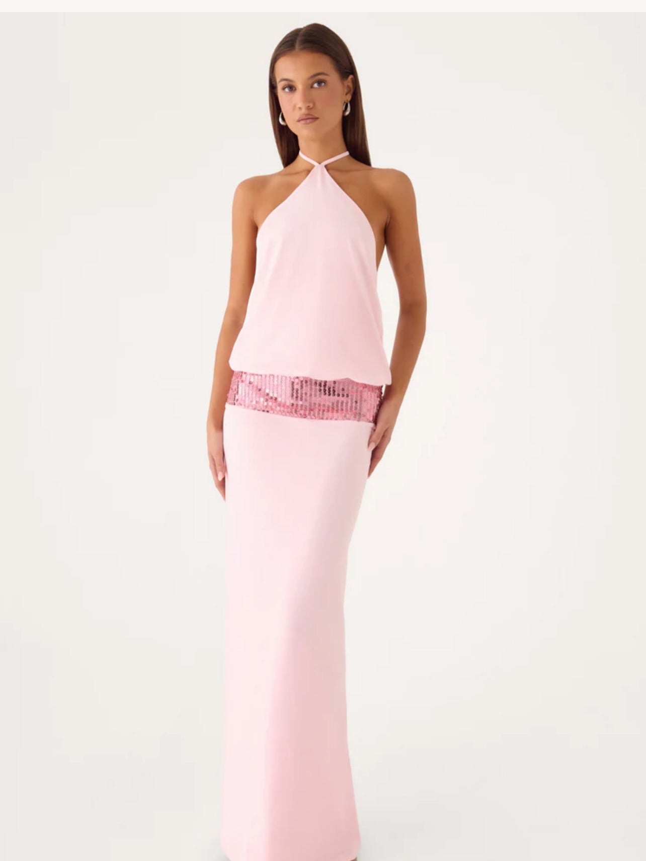 Marcie Halter Maxi Dress I Peppermayo