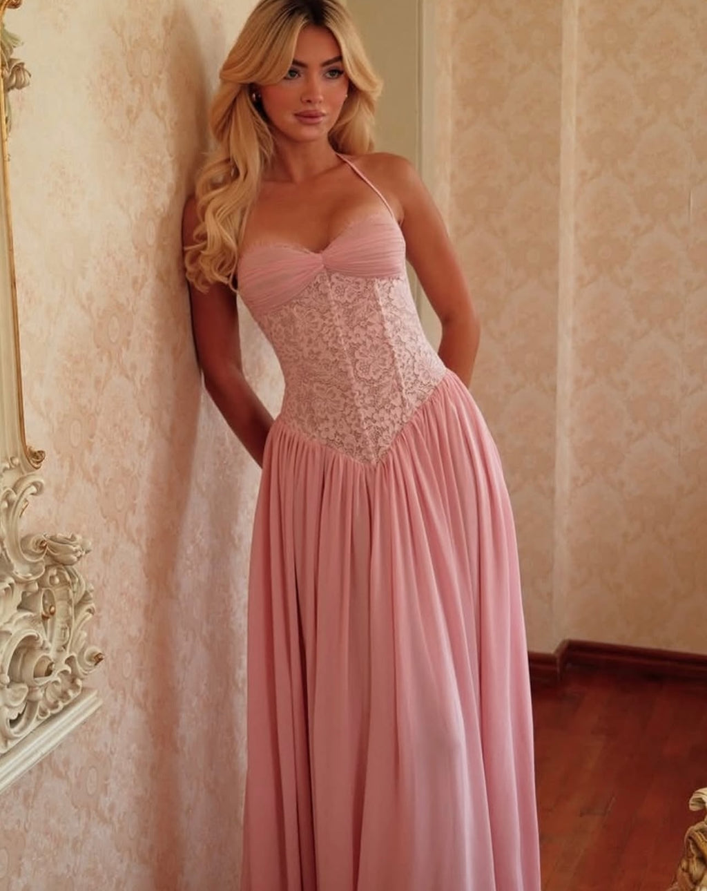 Faye Dress Fenity– Pink