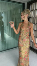 Liana Dress – Fleur Sequin | Fait Par Foutch