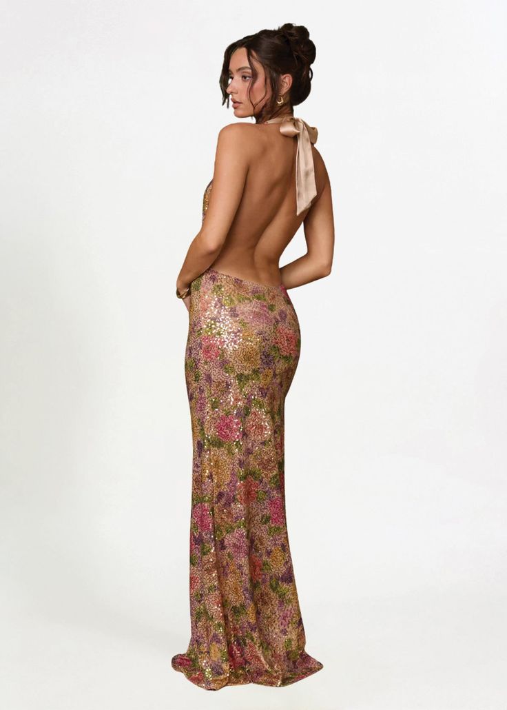 Liana Dress – Fleur Sequin | Fait Par Foutch