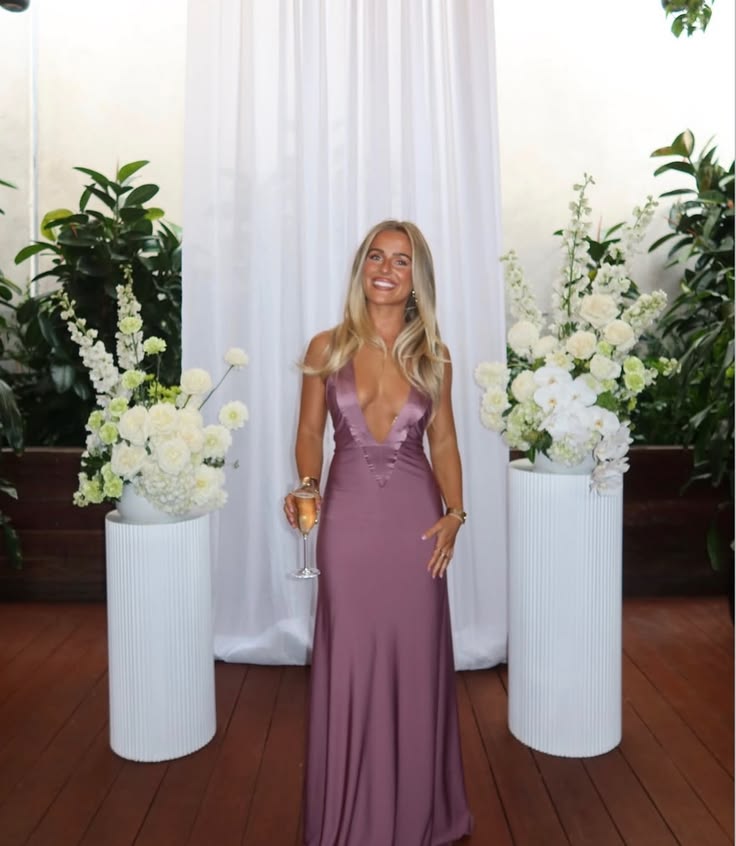 Rosa Gown – Mauve | Ance Gria