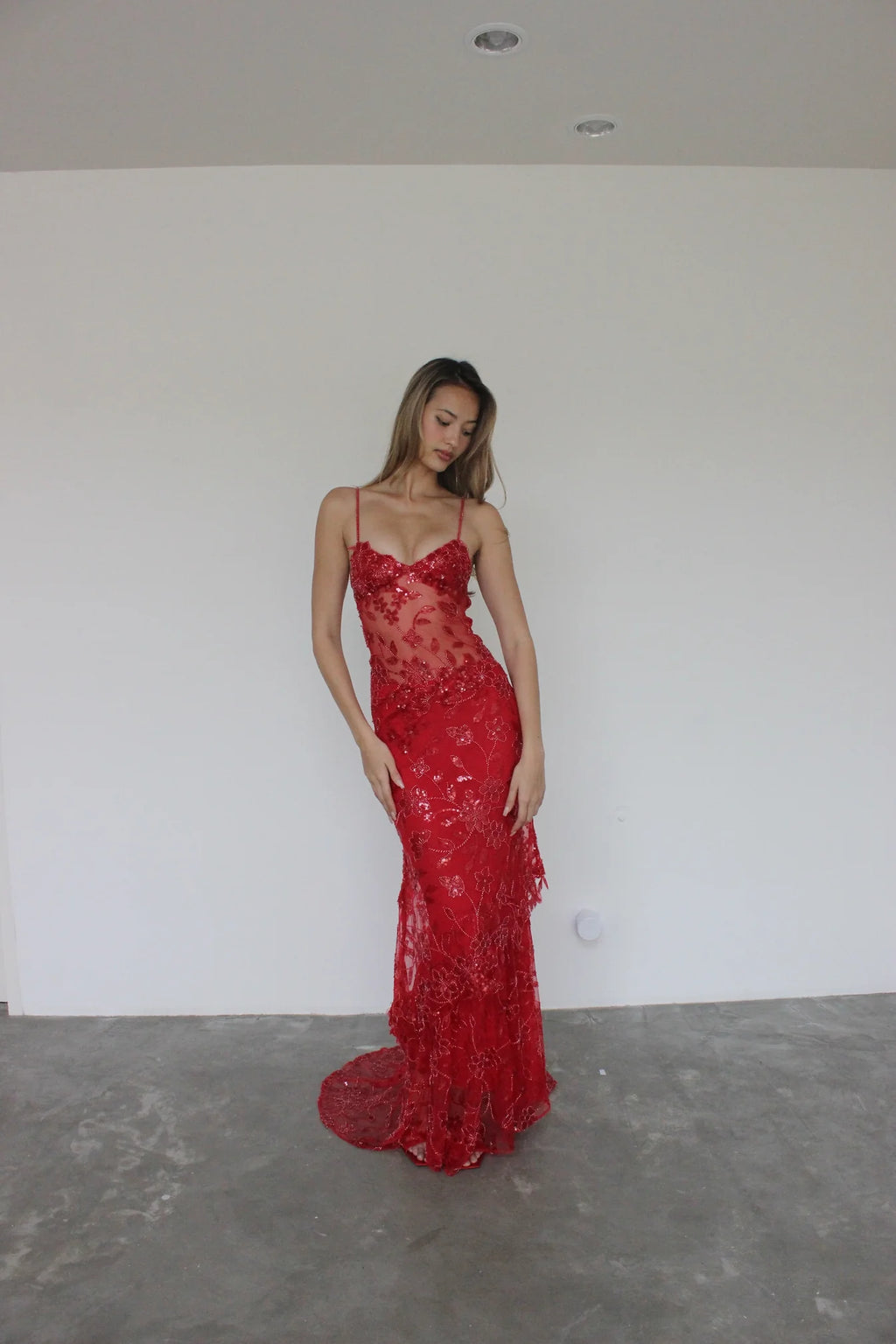 Delilah Maxi – Red | CHA COLLECTIVE