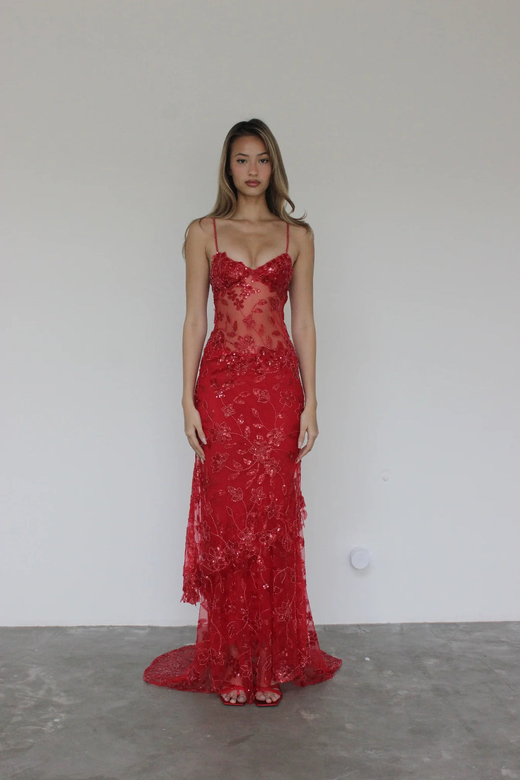 Delilah Maxi – Red | CHA COLLECTIVE