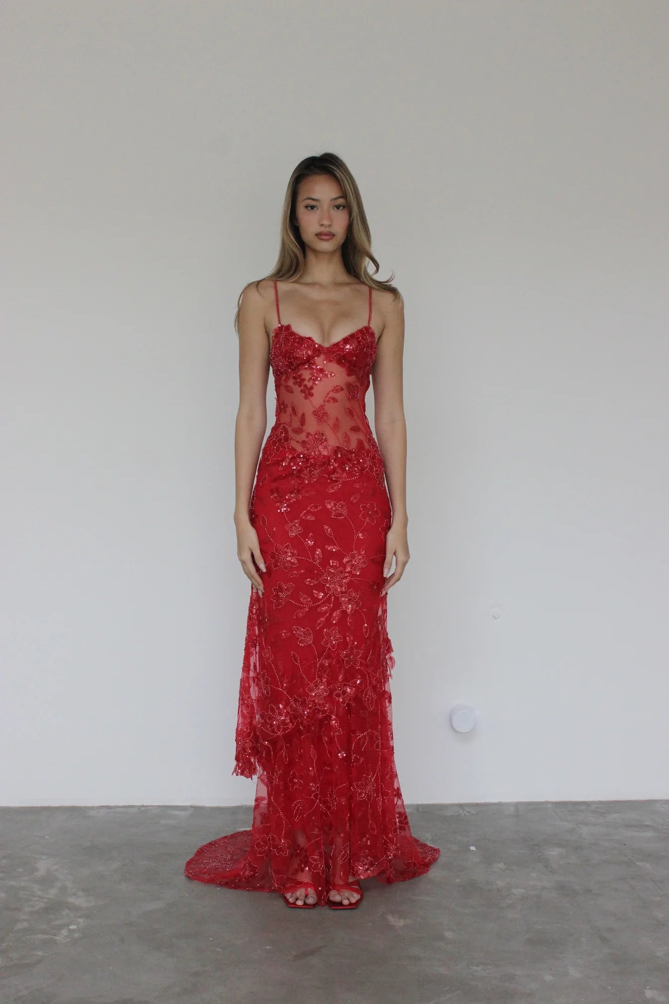 Delilah Maxi – Red | CHA COLLECTIVE