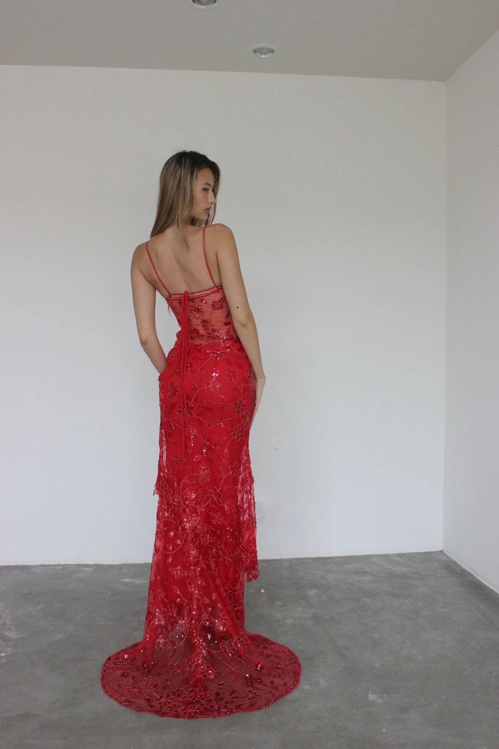Delilah Maxi – Red | CHA COLLECTIVE